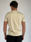 T-shirt manica corta Seinse - beige bianco - 4