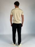 T-shirt manica corta Seinse - beige bianco - 5