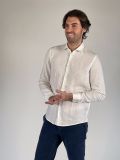 Camicia manica lunga lino Seinse - bianco - 0