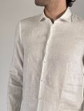 Camicia manica lunga lino Seinse - bianco - 1