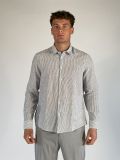 Camicia manica lunga Seinse - blu bianco - 0