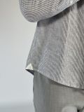 Camicia manica lunga Seinse - blu bianco - 4