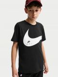 T-shirt manica corta sportiva Nike - black - 0