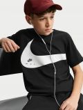 T-shirt manica corta sportiva Nike - black - 1