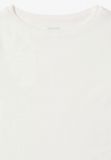 Maglia basica in cotone. scollo a bar... - bianco - 1