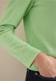 Maglia in felpa leggera. scollo a bar... - green - 3