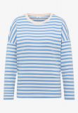 Maglia a maniche lunghe girocollo. ve... - blu - 4