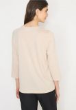 Maglia girocollo. maniche a tre quart... - beige - 5
