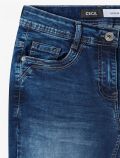 Jeans a vita media. modello a gamba a... - blu - 1