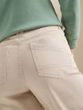 Pantalone a vita media. chiusura con ... - beige - 3