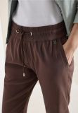 Pantalone con chiusura con coulisse, ... - cacao - 1