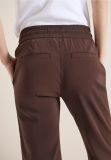 Pantalone con chiusura con coulisse, ... - cacao - 3