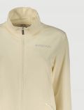 Felpa sportiva aperta Freddy - crema - 1