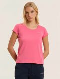 T-shirt manica corta sportiva Freddy - rosa - 0