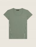 T-shirt manica corta sportiva Freddy - verde - 0