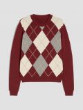 Maglia manica lunga Pennyblack - burgundy - 4