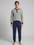 Pigiama lungo Lvb Man - grigio - 0