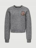 Pullover manica lunga Only - grey melange - 0