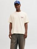 T-shirt manica corta Jack & Jones - antique white - 0