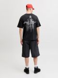 T-shirt manica corta Jack & Jones - black - 5