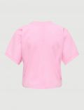 T-shirt manica corta Only - rosa - 2