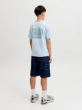 T-shirt manica corta Jack & Jones - azzurro - 5