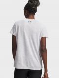 T-shirt manica corta sportiva Under Armour - white - 2