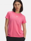 T-shirt manica corta sportiva Under Armour - pink - 0