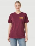 T-shirt manica corta Only - grape wine - 0