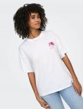 T-shirt manica corta Only - bright white - 2