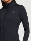 Felpa sportiva aperta Under Armour - black - 1
