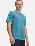 T-shirt manica corta sportiva Under Armour - blue - 0