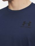 T-shirt manica corta sportiva Under Armour - blu - 1