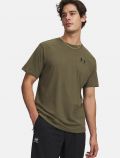 T-shirt manica corta sportiva Under Armour - green - 0