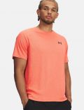 T-shirt manica corta sportiva Under Armour - salmone - 0