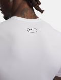 T-shirt manica corta sportiva Under Armour - white - 1