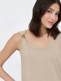 Canotta Jdy - ecru beige - 1