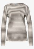 T-shirt manica corta Street One - bianco beige - 4
