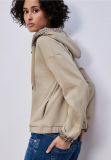 Maglia in felpa aperta Street One - mocha - 6
