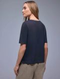 T-shirt manica corta Street One - navy - 2