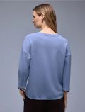 Maglia in felpa Street One - azzurro - 4
