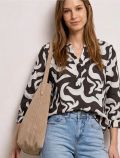 Camicia manica lunga Street One - bianco moro - 0