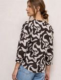 Camicia manica lunga Street One - bianco moro - 4