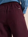Pantaloni a palazzo alla caviglia. vi... - burgundy - 1