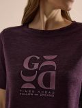 T-shirt manica corta Cecil - burgundy - 1