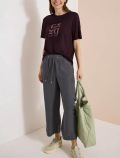 T-shirt manica corta Cecil - burgundy - 2