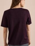 T-shirt manica corta Cecil - burgundy - 4