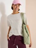 T-shirt manica corta Cecil - beige - 0