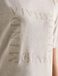 T-shirt manica corta Cecil - beige - 1