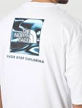 T-shirt manica corta The North Face - white - 2